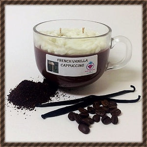 FRENCH VANILLA CAPPUCCINO, RING CANDLE FOR WOMEN