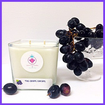 THE GRAPE ESCAPE RING MADLE - Jewelry Jar Candles