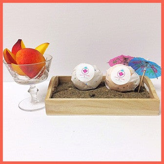 JUST PEACHY, BATH BOMB BLING FOR MEN - Jewelry Jar Candles
