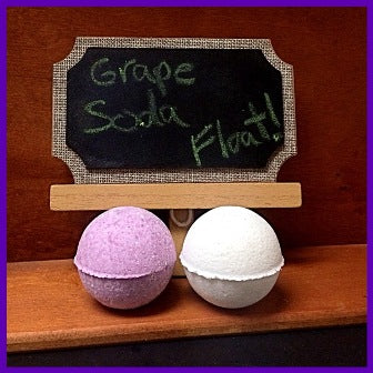 GRAPE SODA FLOAT, BATH BOMB BLING FOR MEN