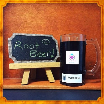ROOT BEER IN A COLLECTORS MUG, THE PERFECT PAIR