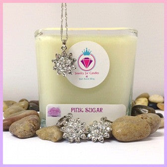 PINK SUGAR, THE PERFECT PAIR - Jewelry Jar Candles