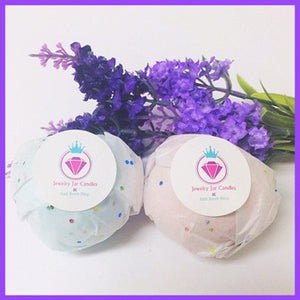 LAVENDER BATH BOMB - Jewelry Jar Candles