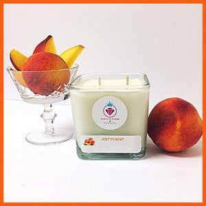 JUST PEACHY RING MANDLE - Jewelry Jar Candles