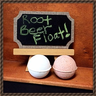 ROOT BEER FLOAT, MEN'S BATH BOMB WITH SNAPS
