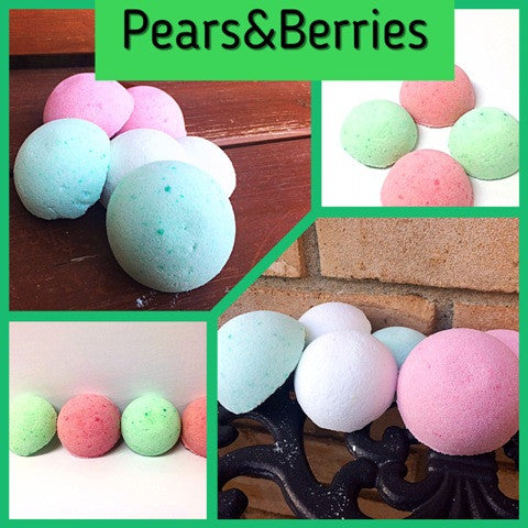 PEARS & BERRIES SHOWER STEAMERS FOR HIM - Jewelry Jar Candles