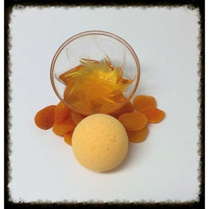 APRICOT AND HONEY, BATH BOMB - Jewelry Jar Candles